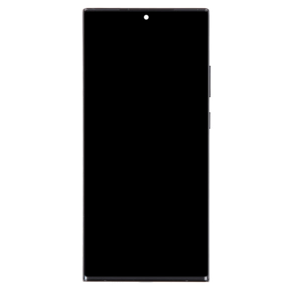 For Samsung Galaxy Note20 Ultra 5G SM-N986B 6.67 inch OLED LCD Screen Digitizer Full Assembly with Frame (Black)