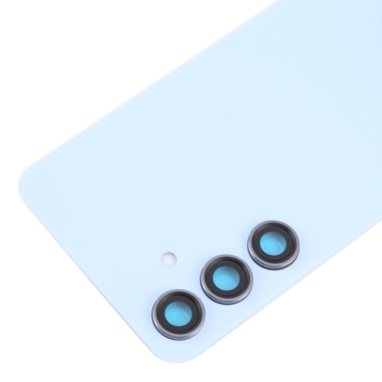 For Samsung Galaxy S24 SM-S921B OEM Battery Back Cover with Camera Lens Cover(Blue)