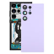 For Samsung Galaxy S24 Ultra SM-S928B OEM Battery Back Cover with Camera Lens Cover(Light Purple) - free shipping - PMc TechLife - Order now!