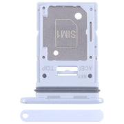 For Samsung Galaxy A35 SM-A356B Original SIM Card Tray + SIM / Micro SD Card Tray (Silver)