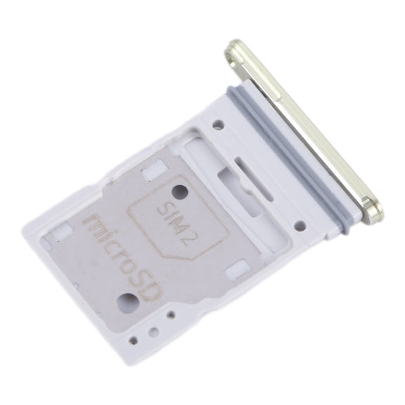 For Samsung Galaxy A55 SM-A556B Original SIM Card Tray + SIM / Micro SD Card Tray (Green)