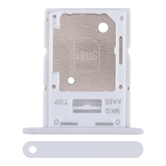 For Samsung Galaxy A15 4G SM-A155F Original SIM Card Tray + SIM / Micro SD Card Tray (Baby Blue)