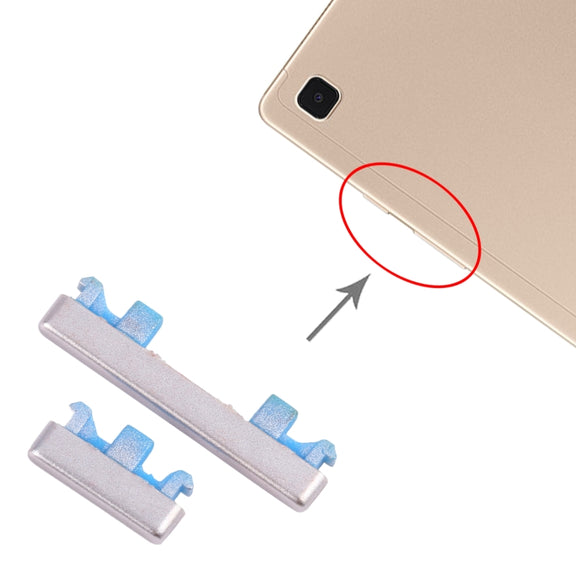 For Samsung Galaxy Tab A7 10.4 2020 SM-T500/T505 Original Power Button + Volume Control Button (Gold)
