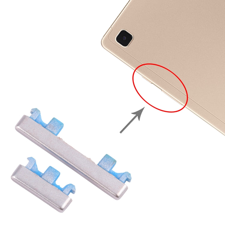 For Samsung Galaxy Tab A7 10.4 2020 SM-T500/T505 Original Power Button + Volume Control Button (Gold)