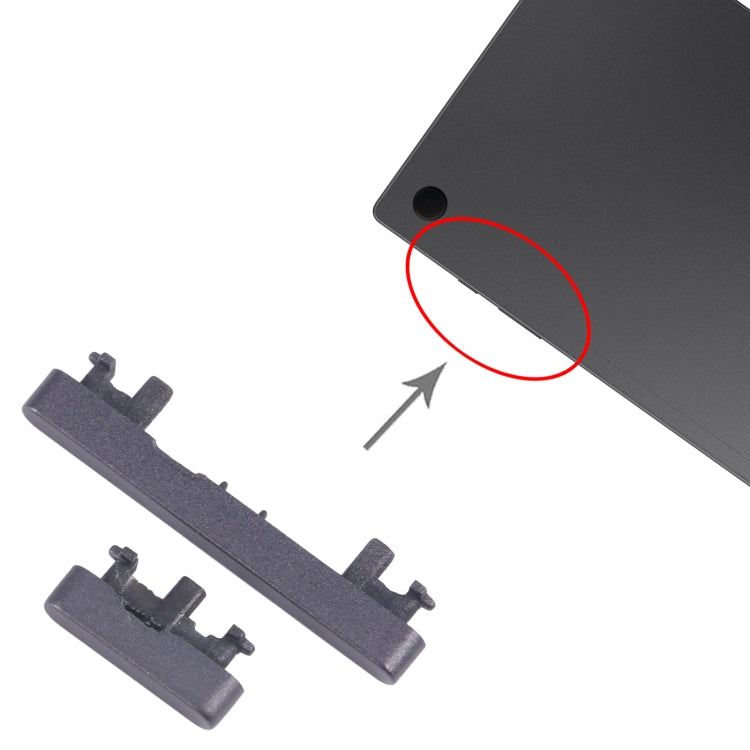 For Samsung Galaxy Tab A8 10.5 2021 SM-X200/X205 Original Power Button + Volume Control Button (Black)