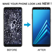 For Samsung Galaxy A8 2018 / A5 2018 SM-A530 Original LCD Screen Digitizer Full Assembly with Frame (Black)