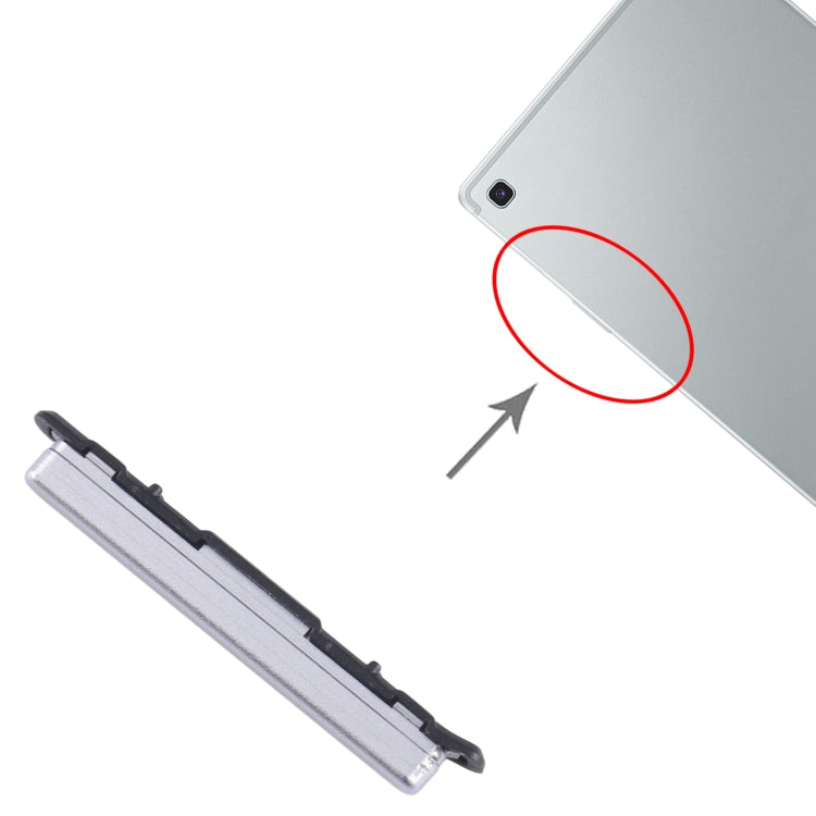 For Samsung Galaxy Tab S5e SM-T725 Original Volume Control Button (Silver)