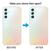 For Samsung Galaxy A34 SM-A346B Original Battery Back Cover(Silver)