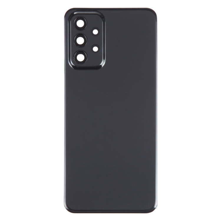 For Samsung Galaxy A23 4G SM-A235F Original Battery Back Cover with Camera Lens Cover (Black)