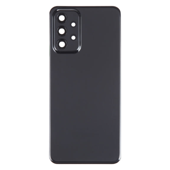 For Samsung Galaxy A23 4G SM-A235F Original Battery Back Cover with Camera Lens Cover (Black)