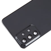 For Samsung Galaxy A23 4G SM-A235F Original Battery Back Cover with Camera Lens Cover (Black)