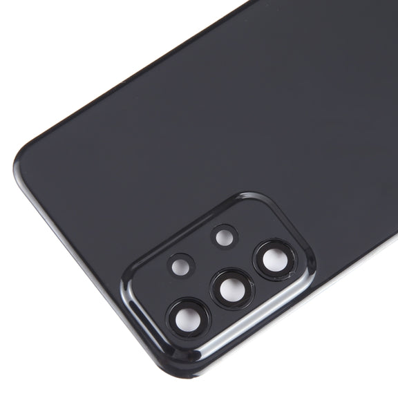For Samsung Galaxy A23 4G SM-A235F Original Battery Back Cover with Camera Lens Cover (Black)