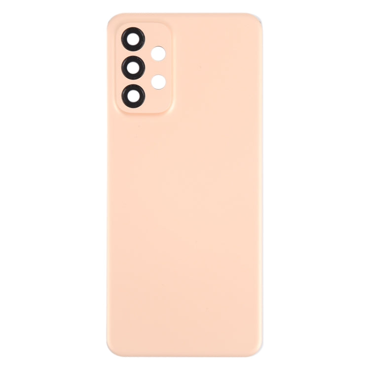 For Samsung Galaxy A23 4G SM-A235F Original Battery Back Cover with Camera Lens Cover(Pink)
