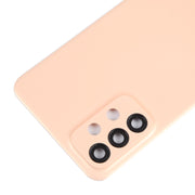 For Samsung Galaxy A23 4G SM-A235F Original Battery Back Cover with Camera Lens Cover(Pink)