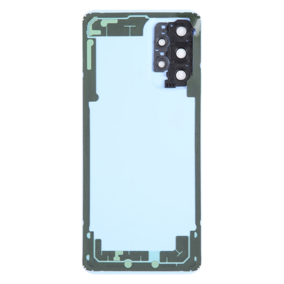 For Samsung Galaxy A23 4G SM-A235F Original Battery Back Cover with Camera Lens Cover(Blue)