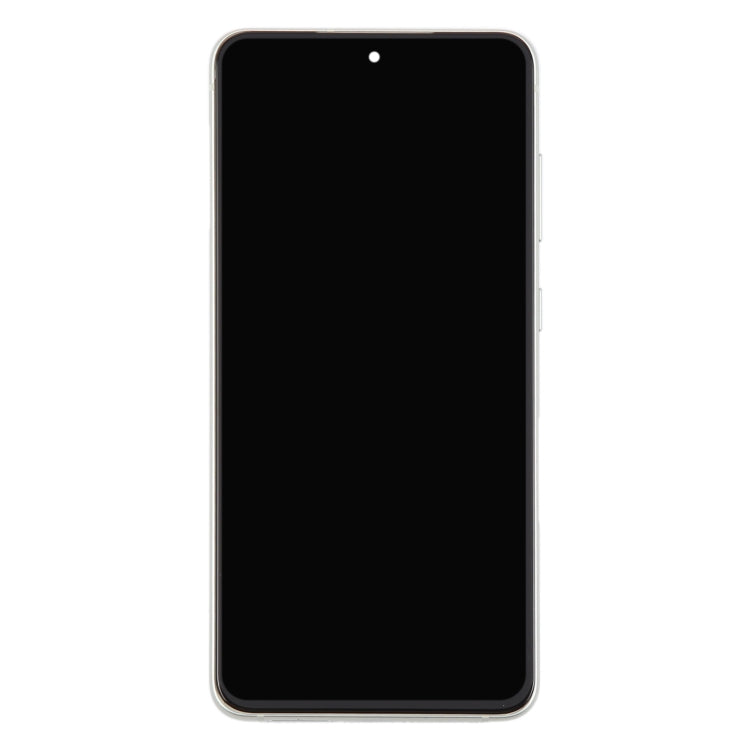 For Samsung Galaxy S21 FE 5G SM-G990B Original LCD Screen Digitizer Full Assembly with Frame (Olive Green)