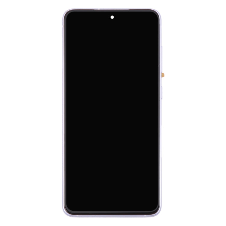 For Samsung Galaxy S21 FE 5G SM-G990B Original LCD Screen Digitizer Full Assembly with Frame (Purple)