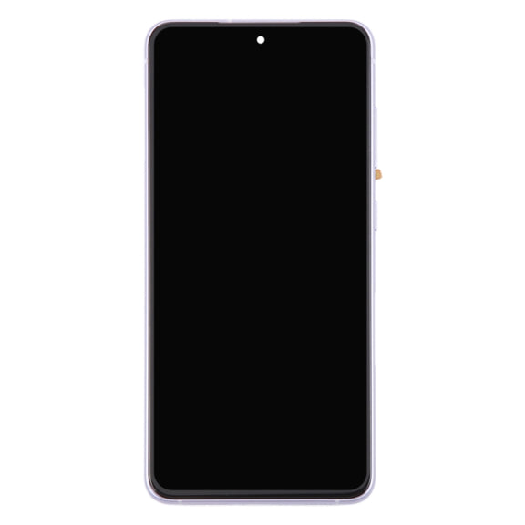For Samsung Galaxy S21 FE 5G SM-G990B Original LCD Screen Digitizer Full Assembly with Frame (Purple)