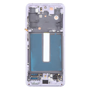 For Samsung Galaxy S21 FE 5G SM-G990B Original LCD Screen Digitizer Full Assembly with Frame (Purple)