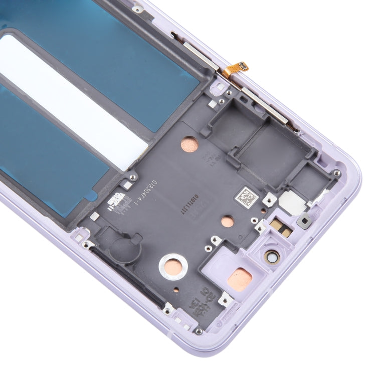 For Samsung Galaxy S21 FE 5G SM-G990B Original LCD Screen Digitizer Full Assembly with Frame (Purple)