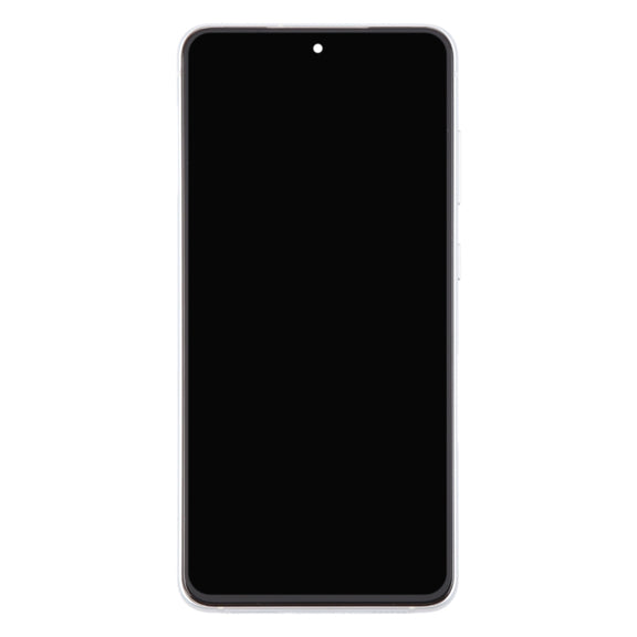 For Samsung Galaxy S21 FE 5G SM-G990B Original LCD Screen Digitizer Full Assembly with Frame (White)