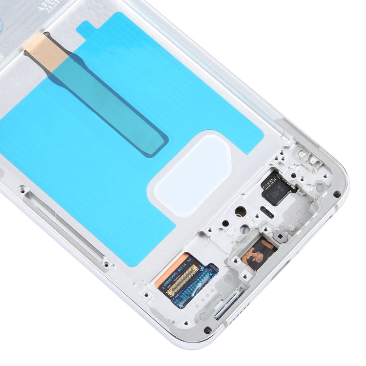 For Samsung Galaxy S22+ 5G SM-S906B Original LCD Screen Digitizer Full Assembly with Frame (White)