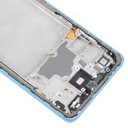 For Samsung Galaxy A72 4G SM-A725 6.43 inch OLED LCD Screen Digitizer Full Assembly with Frame (Blue)