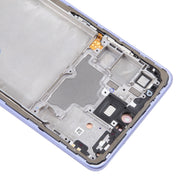 For Samsung Galaxy A72 4G SM-A725 6.43 inch OLED LCD Screen Digitizer Full Assembly with Frame (Purple)