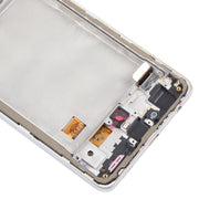 For Samsung Galaxy A72 4G SM-A725 6.43 inch OLED LCD Screen Digitizer Full Assembly with Frame (White)