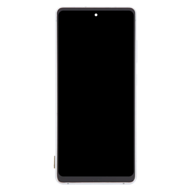 For Samsung Galaxy S20 FE SM-G780F 6.43 inch OLED LCD Screen Digitizer Full Assembly with Frame (Silver)