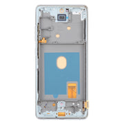 For Samsung Galaxy S20 FE SM-G780F 6.43 inch OLED LCD Screen Digitizer Full Assembly with Frame (Silver)