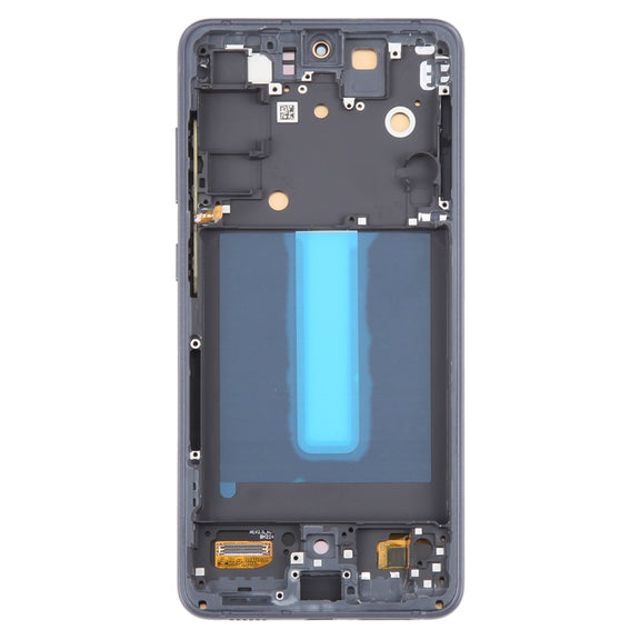 For Samsung Galaxy S21 FE 5G SM-G990B 6.36 inch EU Version OLED LCD Screen Digitizer Full Assembly with Frame (Black)