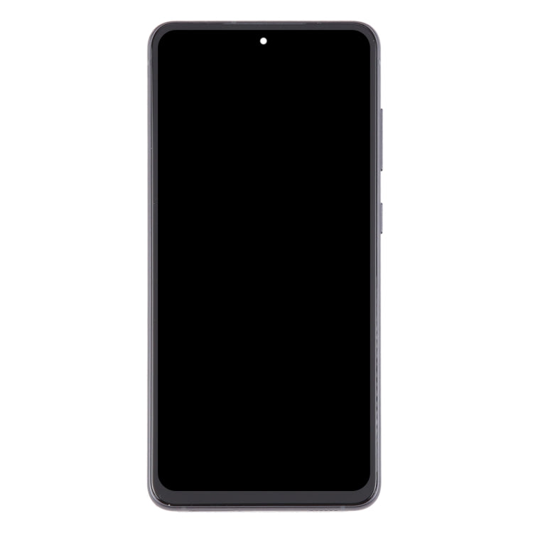 For Samsung Galaxy S21 FE 5G SM-G990B 6.43 inch EU Version OLED LCD Screen Digitizer Full Assembly with Frame (Black)