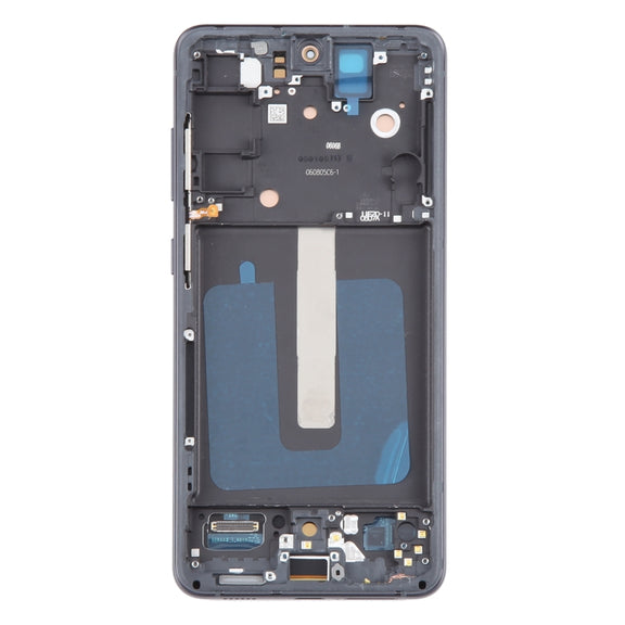 For Samsung Galaxy S21 FE 5G SM-G990B 6.43 inch EU Version OLED LCD Screen Digitizer Full Assembly with Frame (Black)