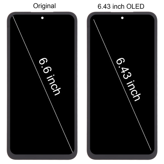 For Samsung Galaxy A55 SM-A556B 6.43 inch OLED LCD Screen Digitizer Full Assembly