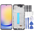 For Samsung Galaxy A25 SM-A256B 6.43 inch OLED LCD Screen Digitizer Full Assembly with Frame (Black) - free shipping - PMc TechLife - Order now!