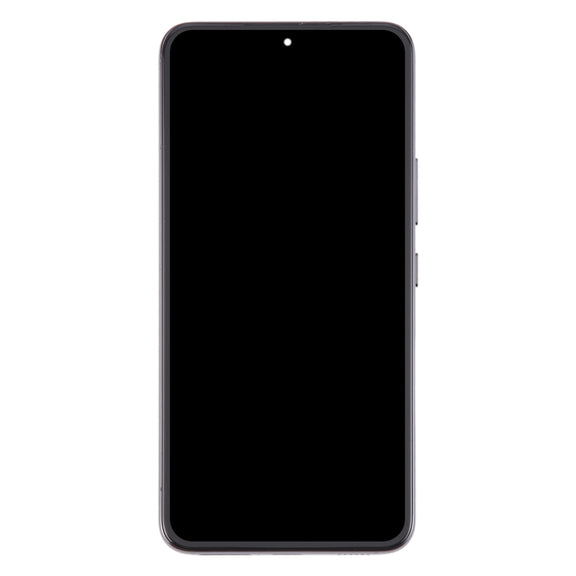For Samsung Galaxy S22 5G SM-S901B US Version OLED LCD Screen Digitizer Full Assembly with Frame (Black)