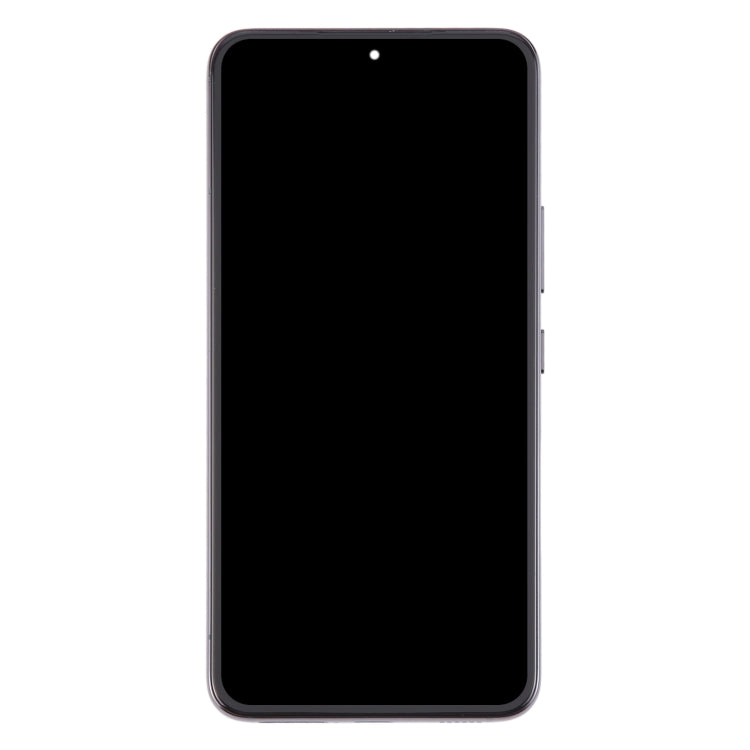 For Samsung Galaxy S22 5G SM-S901B US Version OLED LCD Screen Digitizer Full Assembly with Frame (Black)
