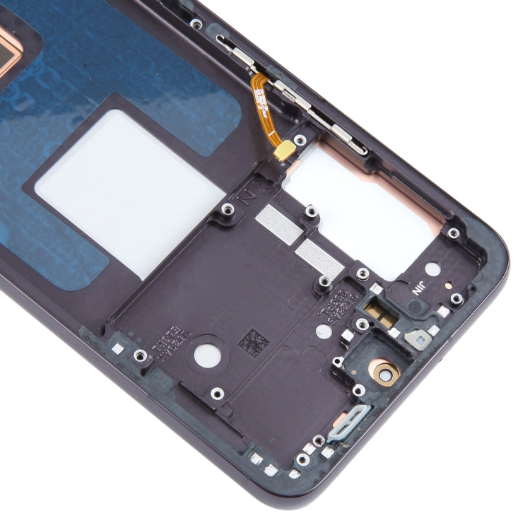 For Samsung Galaxy S22 5G SM-S901B US Version OLED LCD Screen Digitizer Full Assembly with Frame (Black)