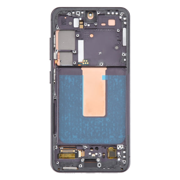 For Samsung Galaxy S23 SM-S911B 6.43 inch US Version OLED LCD Screen Digitizer Full Assembly with Frame (Black)