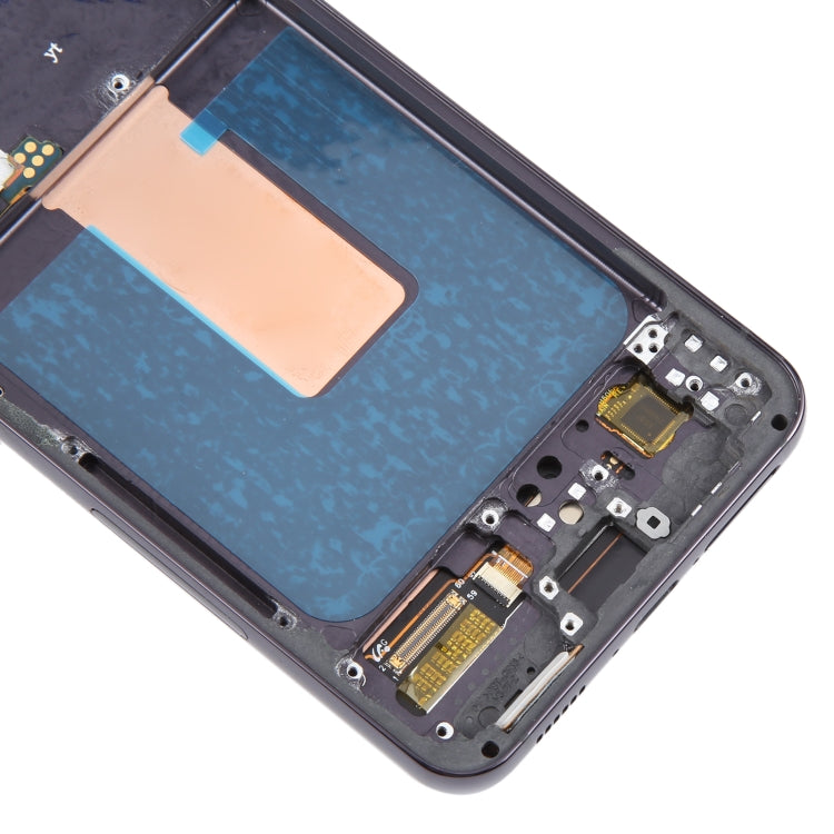 For Samsung Galaxy S23 SM-S911B 6.43 inch US Version OLED LCD Screen Digitizer Full Assembly with Frame (Black)