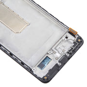 For Samsung Galaxy M54 SM-M546B OLED LCD Screen Digitizer Full Assembly with Frame (Black)