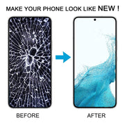 For Samsung Galaxy S22 5G SM-S901B EU Version TFT LCD Screen Digitizer Full Assembly with Frame (Black)