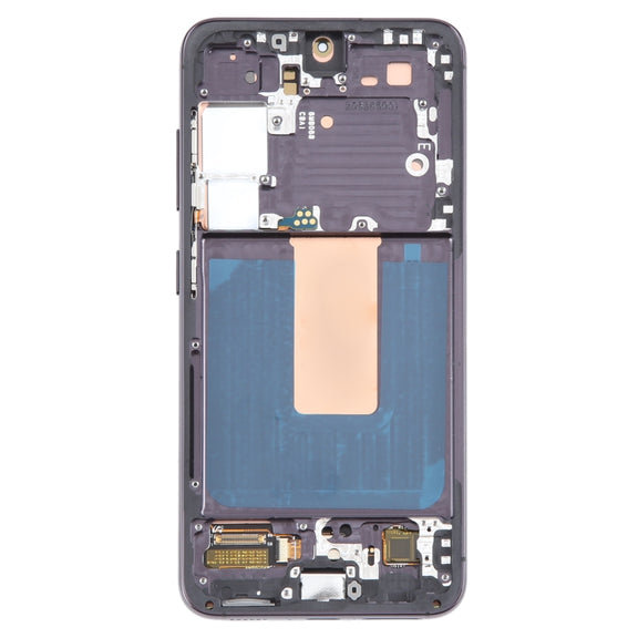 For Samsung Galaxy S23 SM-S911B 6.43 inch EU Version OLED LCD Screen Digitizer Full Assembly with Frame (Black)