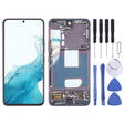 For Samsung Galaxy S22 5G SM-S901B EU Version OLED LCD Screen Digitizer Full Assembly with Frame (Black) - free shipping - PMc TechLife - Order now!