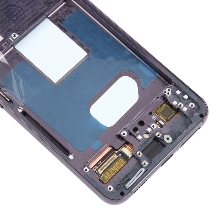 For Samsung Galaxy S22 5G SM-S901B EU Version OLED LCD Screen Digitizer Full Assembly with Frame (Black)