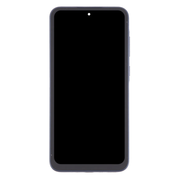 For Samsung Galaxy A35 SM-A356B 6.43 inch OLED LCD Screen Digitizer Full Assembly with Frame(Dark Blue)
