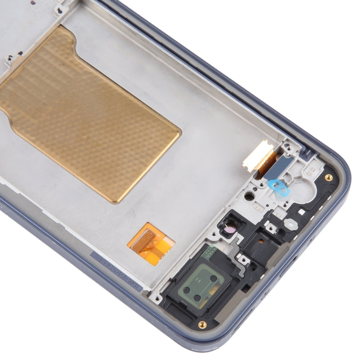 For Samsung Galaxy A35 SM-A356B 6.43 inch OLED LCD Screen Digitizer Full Assembly with Frame(Dark Blue)