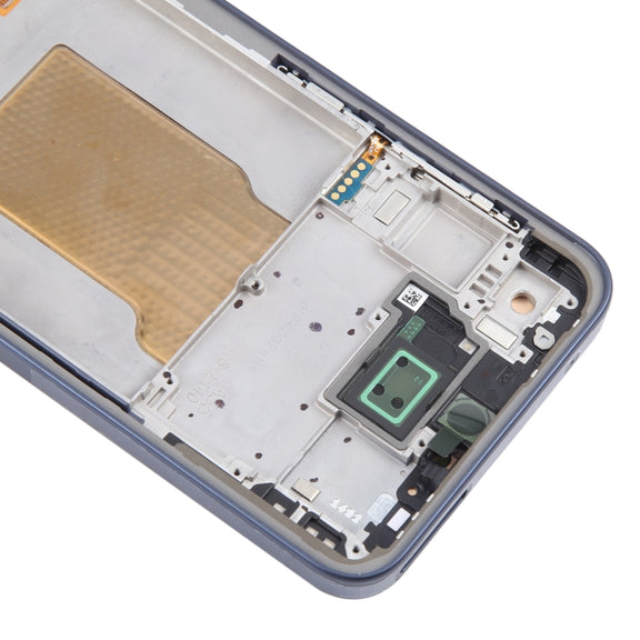 For Samsung Galaxy A35 SM-A356B 6.43 inch OLED LCD Screen Digitizer Full Assembly with Frame(Dark Blue)