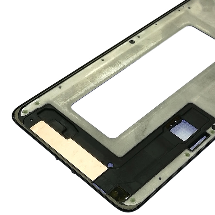 For Galaxy A8 Star / A9 Star / G8850 Front Housing LCD Frame Bezel Plate (Black)